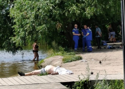 Труп мужчины нашли на пляже парка «Дельфин» в Воронеже