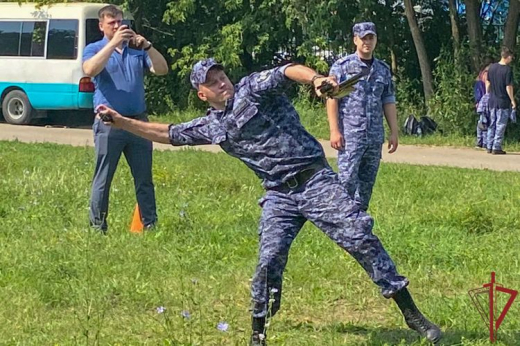 Соревнования по военно-прикладному спорту прошли в московском управлении вневедомственной охраны Росгвардии