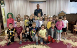 Огнеборцы Сергиево-Посадского гарнизона провели обучающие занятия с детьми по сигналам гражданской обороны