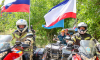 Крымские спасатели объединились под Государственным флагом на скалах Качи-Кальона