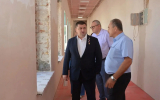 Председатель гордумы проверил готовность школы на левом берегу Воронежа к 1 сентября