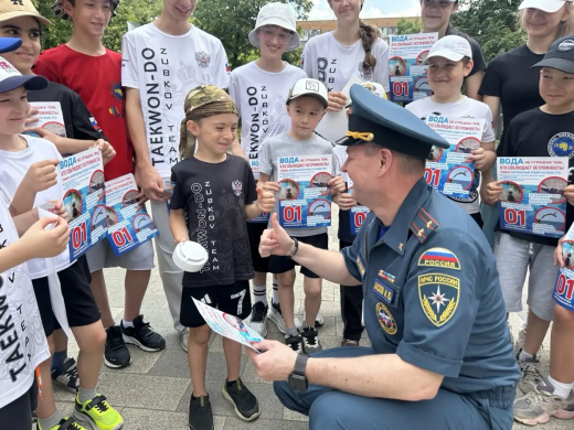 В Люберцах проведена профилактическая беседа с детьми, посвященная безопасному проведению летних каникул
