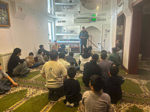 Противопожарный инструктаж проведен в организации мусульман в Яхроме