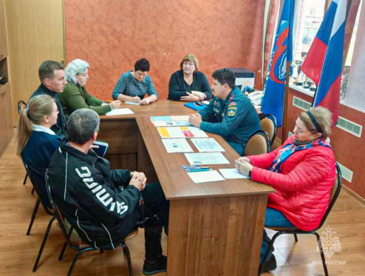 Инспекторы ГПН  встретились с общественными помощниками главы городского округа Домодедово