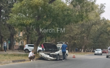 Утро в Керчи началось с аварии