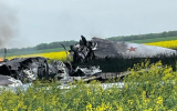 В Ставропольском крае рухнул военный самолёт
