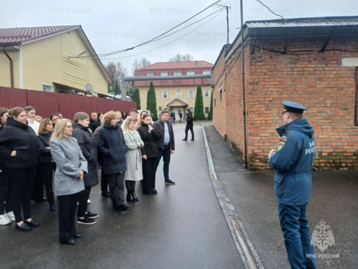 В УМВД по Наро-Фоминскому городскому округу проведена пожарно-тактическая тренировка