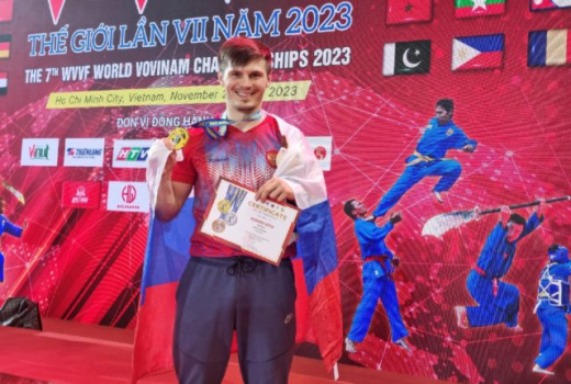 Воронежец Артем Кожокин стал чемпионом мира по вьет во дао