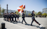 В Крыму кадеты Росгвардии приняли участие в смотре-конкурсе кадетских классов