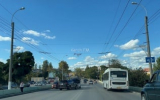 На Горьковском мосту произошла авария