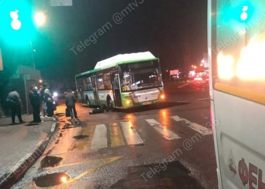 Мужчину сбил автобус на левом берегу Воронежа