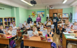 Осенне-зимняя безопасность на воде: инспекторы ГИМС провели урок в лицее №7 Дубны