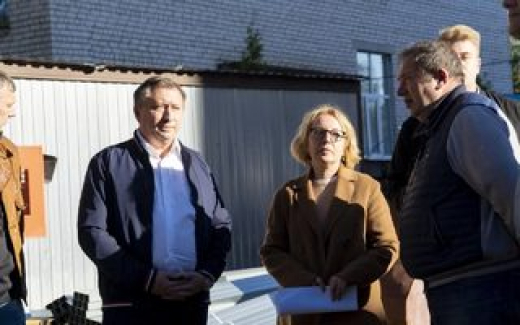 Курская область: в ГАУ проверили капремонт общежития и лабораторного корпуса