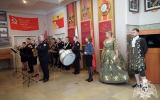 Офицеры Управления Росгвардии по Воронежской области поздравили руководство Центра военно-патриотического воспитания 