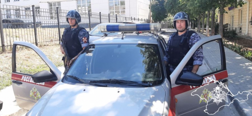 Разыскиваемого вора-рецидивиста задержали росгвардейцы в Севастополе