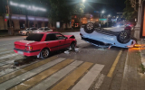 Четверо детей пострадали в ДТП с «перевёртышем» в Воронеже