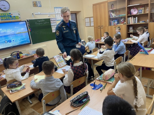 В преддверии каникул школьникам Видного напомнили правила безопасности