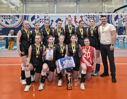 Юные воронежские волейболистки победили на Первенстве ЦФО