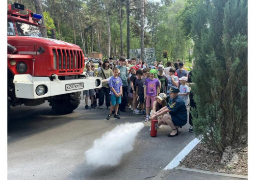 День безопасности в лагере: юные жители Серпухова учатся  быть внимательными и смелыми