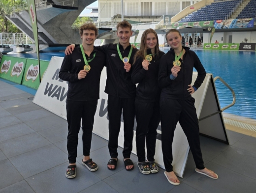 Воронежские прыгуны в воду с побед стартовали на международном турнире в Малайзии