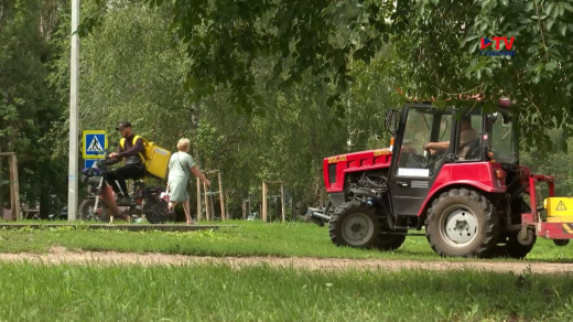 Улицы Коминтерновского района Воронежа убирают круглосуточно
