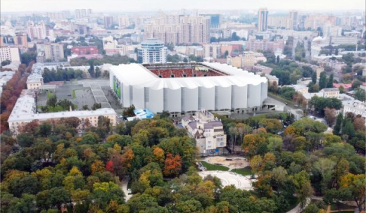 Новый футбольный стадион в Воронеже будет с подземным паркингом