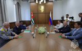 Глава МЧС России и Президент Республики Абхазия провели двустороннюю встречу