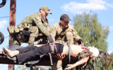 Офицеры СОБР «Столица» провели тренировку по базовому курсу тактической медицины