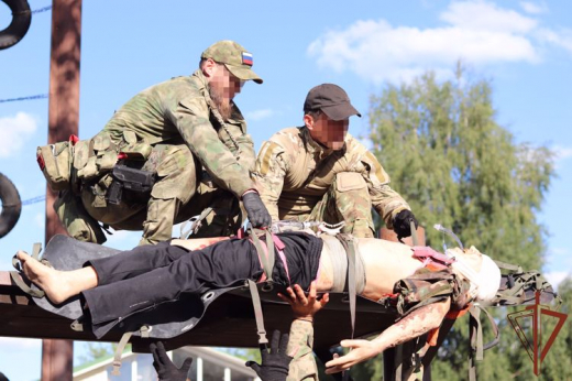 Офицеры СОБР «Столица» провели тренировку по базовому курсу тактической медицины