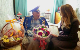 Ветерана Ивана Писарева поздравили с Днём освобождения Воронежа