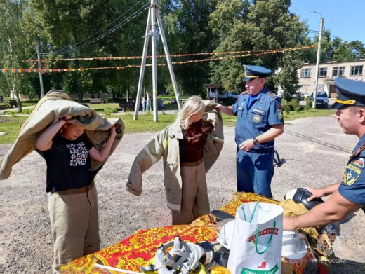 В Талдомском округе прошел масштабный урок безопасности для юных жителей