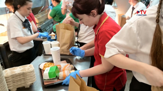 Открытие обновлённого «Макдоналдс» вызвало в Воронеже ажиотаж