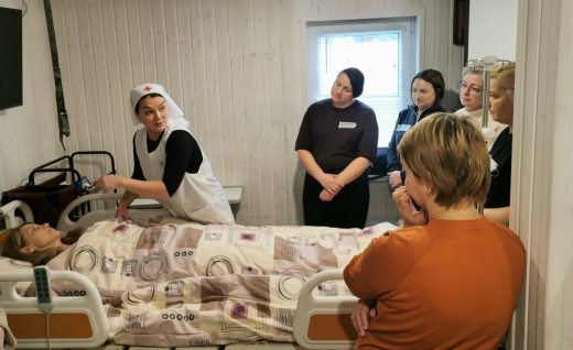 В Воронеже открыли учебный класс для сестёр милосердия