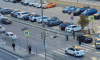 Момент наезда авто на велокурьера в Воронеже попал на видео