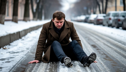 Жертвами гололёда за неделю стали 1,5 тысячи воронежцев