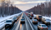 На трассе в Воронежской области возникла 17-километровая пробка из-за ДТП