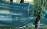 В воронежском Центральном парке натянули сетку перед концертом 