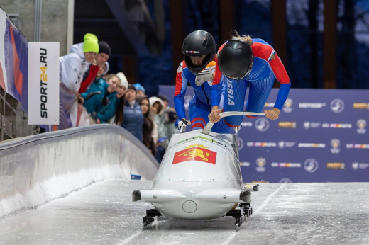 Воронежская бобслеистка победила на всероссийском турнире