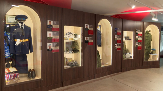 Боевое оружие, награды и интерактивный Зал Славы: в Воронеже открыли выставку, посвящённую участникам спецоперации