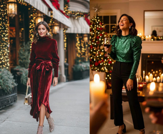 Образ на новогодний корпоратив 2026: модные цвета, фото и советы стилиста