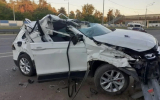 В жутком ДТП у Воронежской областной больницы пострадали два человека