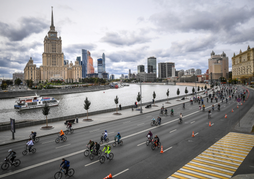 Улицы в Москве перекроют 12-13 сентября из-за велогонки