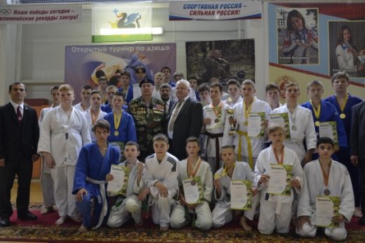 В Каширском районе в память капитана ФСБ прошел открытый турнир по дзюдо для юношей