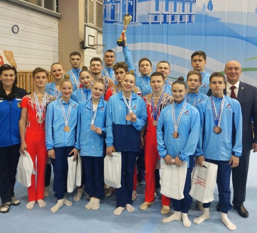 Воронежские акробаты стали призерами Чемпионата России