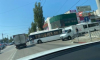 Патриотическая автобус и патриотическая хлебовозка столкнулись в ДТП на керченском автовокзале