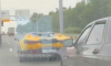 На 43-м километре МКАД таксист на Lada Priora врезался в Lamborghini Revuelto