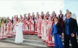 Воронежские артисты провели концерт на Советской площади в День России