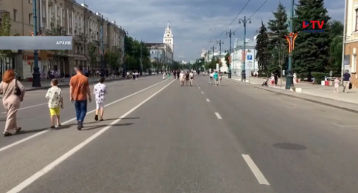 Восемь улиц в центре Воронежа перекроют на День города