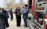 Экскурсия в пожарно-спасательную часть: 8 «А» из Георгиевской гимназии познакомился с работой спасателей