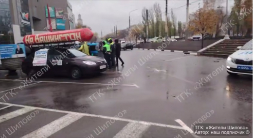 «Сарматмобиль» с ракетой «На Вашингтон» заметили в Воронеже